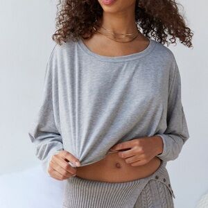 Out From Under Addison Cozy Cropped Tee